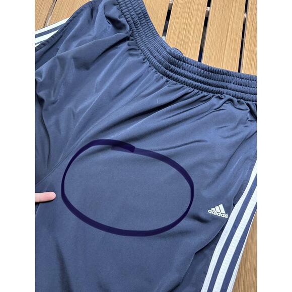 Y2k Baggy Adidas Sweatpants Men 3XL Skater Type Wide Leg ( HAS FLAWS ) jnco Type - Picture 8 of 11